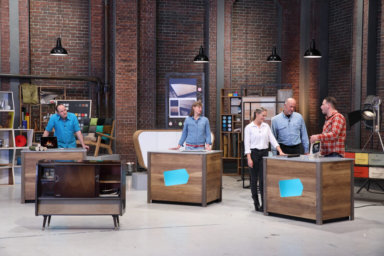 ZDF -„Mach was draus“ AZ 01 Studiototale Mach was draus ZDF