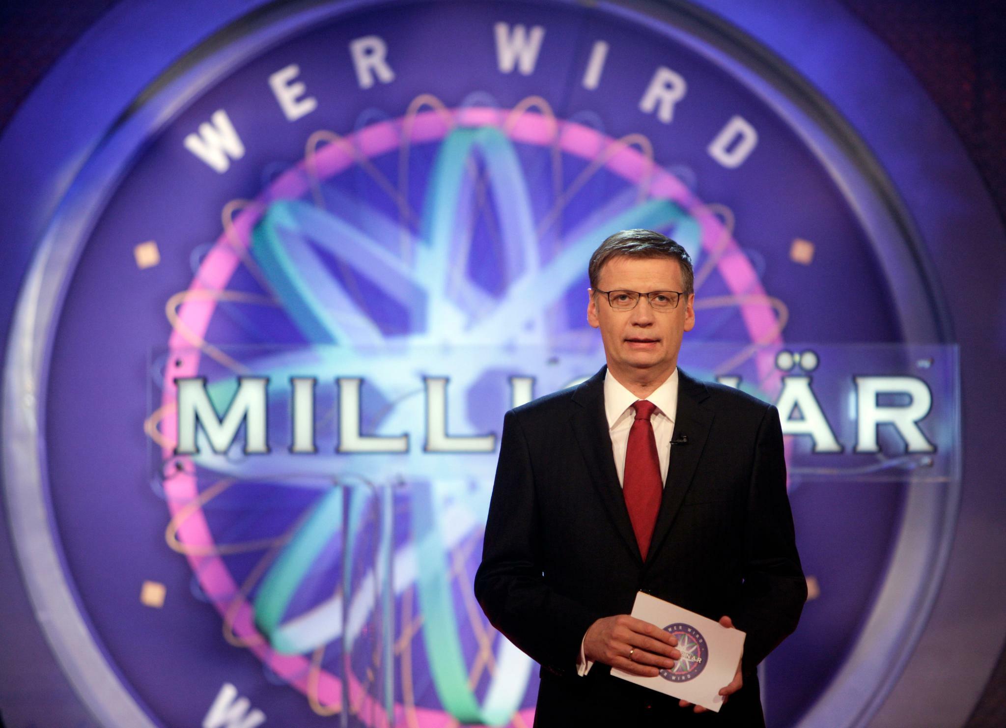Günther Jauch bei Wer wird Millionär?