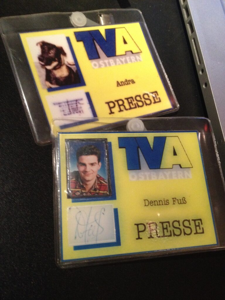 Ausweise Dennis Fuss Presse